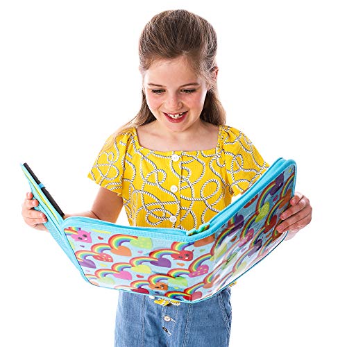 GirlZone: Jumbo Arts and Crafts Filled Stationery Pencil Case for Girls