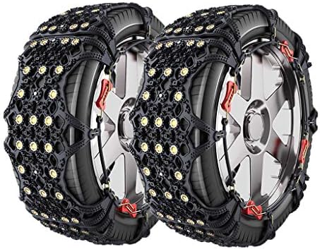 Kirlin 非金属タイヤチェーン 車用スノーチェーン 防災応急用 冬の必需品 簡単装着 車両移動不要 ジャッキアップ不要 ゴムバンド不要 X2適合タイヤ 155r13 165 60r14 155 65r14 175 60r13 70r13 55r15 195 45r15 65r13 X2