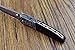 KUBEY Knives [KU91] Damascus Pocket Knife, Spear Point Blade and Wood Handle, Liner Lock, 3-Inch Blade