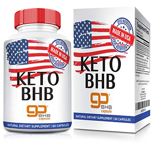 Keto BHB Exogenous Ketones - Carb-Free Energy Booster, Fuels Ketosis, Boosts Metabolism and Low Carb Diet Support for Healthy Weight Loss - 120 Capsules