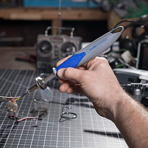 Chandler Tool Soldering Iron Kit - 30 Watt - Professional Quality Solder Iron With 5 Long-Life Tips + Stand + Lead-Free Wire