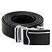 Vbiger Men's Business Genuine Cowhide Belt with Automatic Buckle