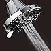 AquaDance Premium High Pressure 6-setting 4-Inch Shower Head for the Ultimate Shower Spa Experience! Officially Independently Tested to Meet Strict US Quality & Performance Standards!