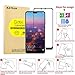 Huawei P20 Pro Screen Protector, KATIAN 3D HD Full Coverage Protector [Anti-Scratch] [Anti-Fingerprint] [No-Bubble] [Case-Friendly], 9H Hardness Tempered Glass Screen Film for Huawei P20 Pro [Black]