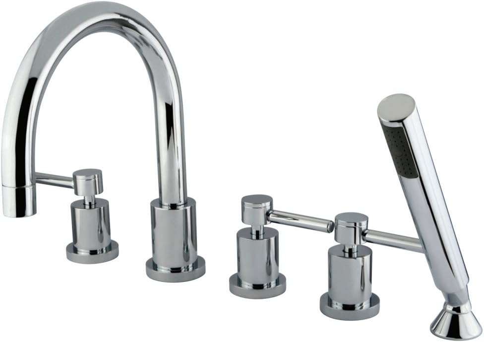 Elements Of Design Es83215dx 5 Piece Roman Tub Filler With Hand