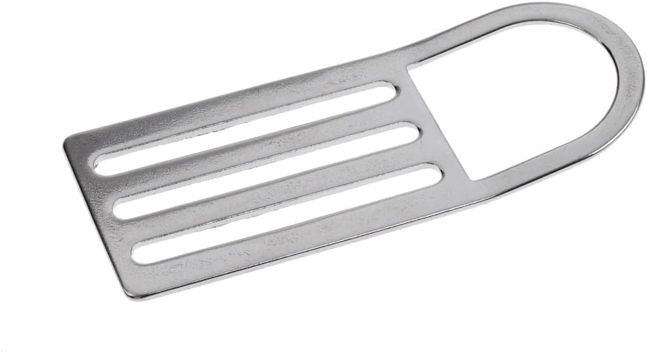 Magideal Professional Tauchen Leicht Edelstahl 316 5 Cm Gewicht Gurtel Keeper Slider Mit D Ring Amazon De Sport Freizeit