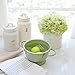 Butterfly Craze Green Artificial Hydrangeas - Faux Silk Flowers for Wedding Bouquets, Fake Flower Arrangements, Home and Office Decorations - 3 Stems per Bundle