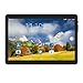 Hoozo Tablet 10 Inch Android 6.0 Unlocked 3G Phablet Media Pad with Dual Sim Card Slots and 2MP+ 5MP Camera, WiFi, Bluetooth, GPS, Quad Core, HD Touchscreen, Support 3G Phone Call, Black