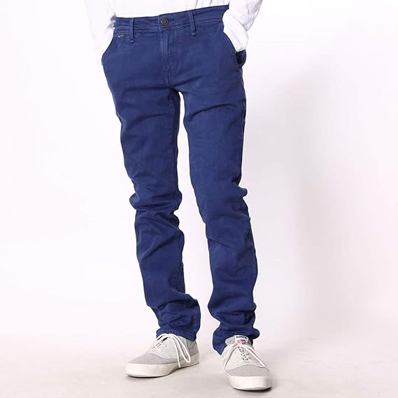 Amazon Guess ゲス ウォッシュ加工 カラーデニムパンツ メンズ Lサイズ ロングパンツ 通販