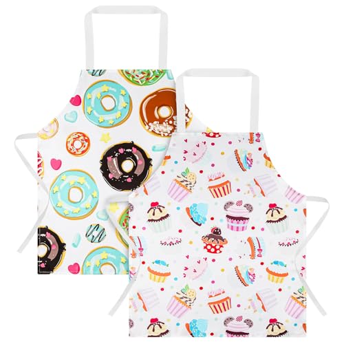 white donut + pink cake