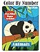 Color by Number for Kids: Animals Coloring Activity Book (Color by Number Books) by Coloring Books for Kids