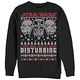 Star Wars Lack of Cheer Ugly Christmas Sweater Mens Graphic Sweatshirt