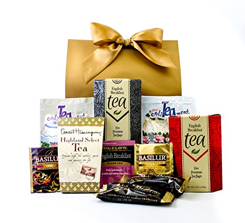 Gourmet Tea Lovers Gift Purse With Bow By Gifts Unlimited