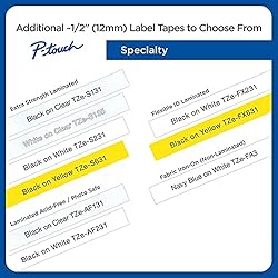 Brother Genuine P-Touch, TZe-6312Pk Tape