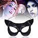 LUOEM Black Eye Half Face Mask Sexy Mask Halloween Costumes for Halloween masquerade Costume Party Ball Fancy Dress (Black)