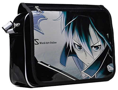 Siawasey Sword Art Online Anime Kirigaya Kirito Messenger Bag Backpack Shoulder Bag - Image 72