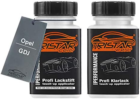 Tristarcolor Autolack Lackstift Set Fur Opel Gdj Mandarina Mandarin Orange Basislack Klarlack Je 50ml Amazon De Auto