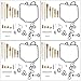 4 Sets of Carburetor Rebuild Repair Kit For Honda CB900F CB900C CB1000C 1981-1983
