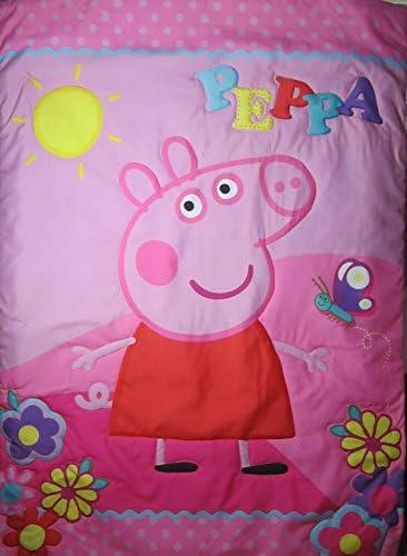Peppa Pig Adorable (COMFORTER ONLY) Size TODDLER Girls Kids