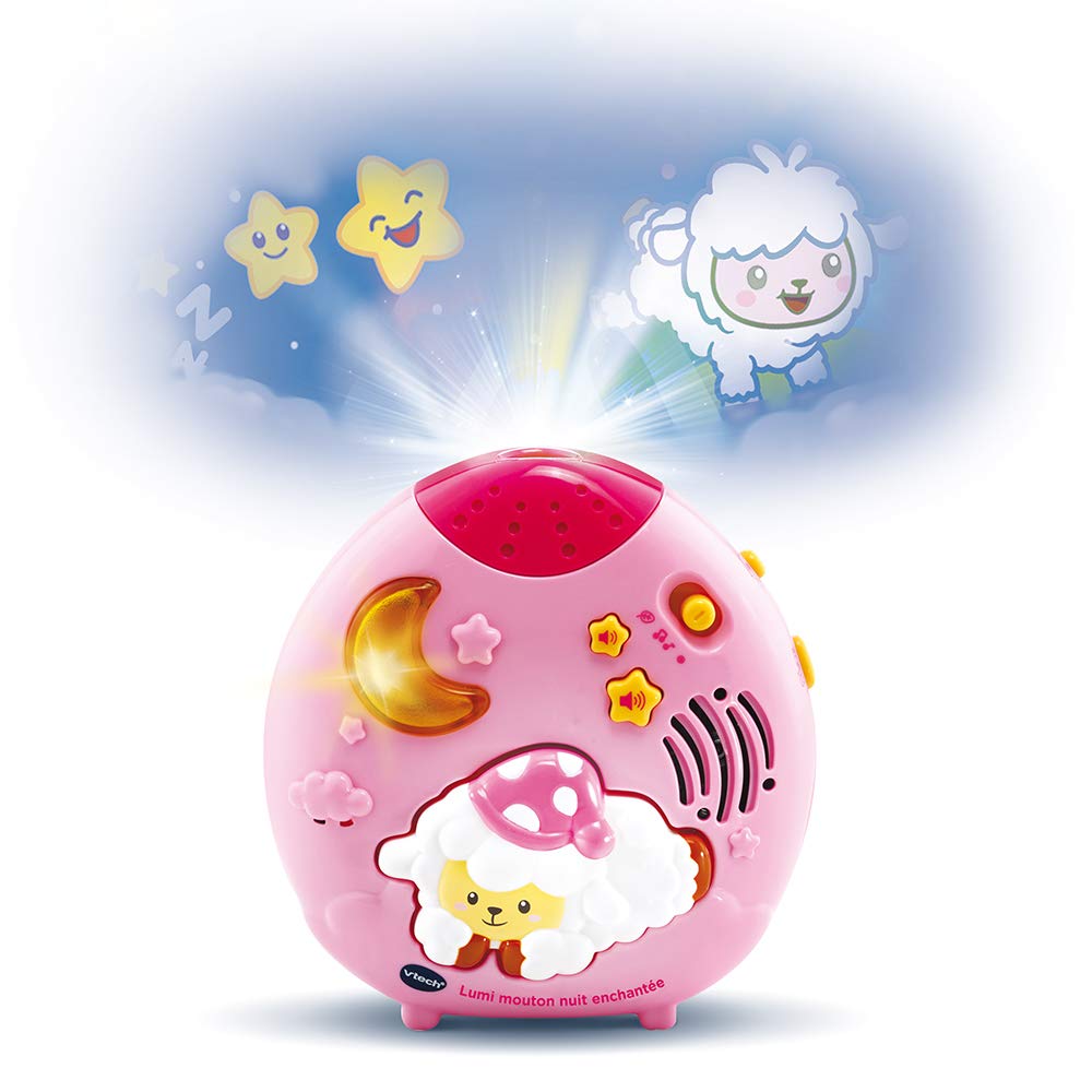VTech LUMI Mouton NUIT ENCHANTE Rose, Pink