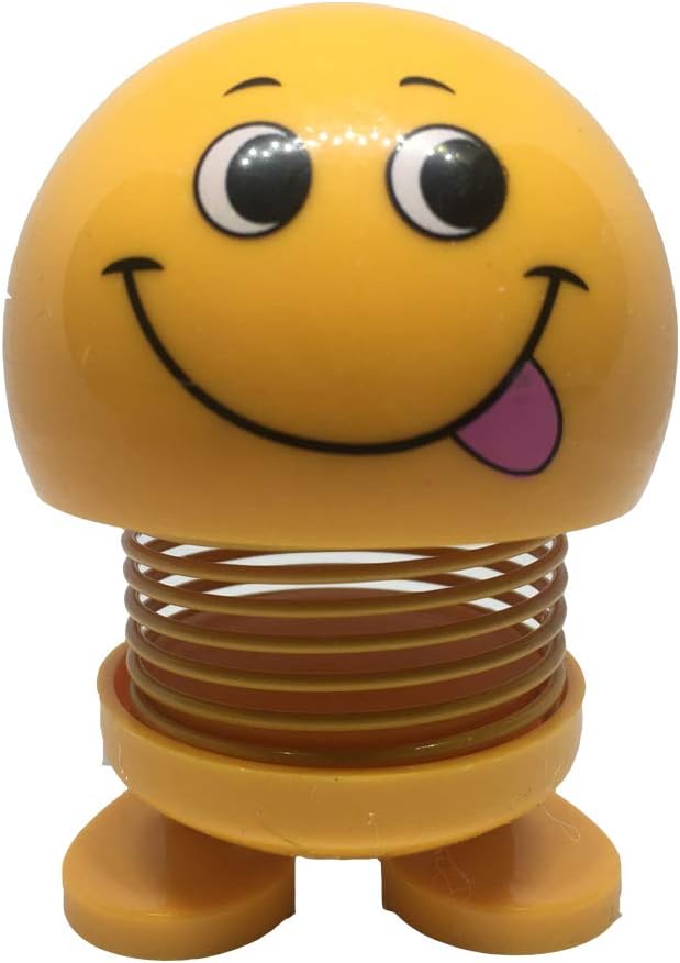 Smiley Face, Car Doll Can Be Used As Home Decorations, Car Decorations and Gifts