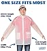 Rain Poncho Men's Women's Raincoat Jacket Ventilation Anti Odor Two Pockets & Hood