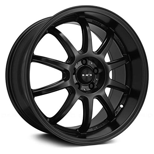 HD Offroad Clutch Custom Wheel - 15x6.5, 40 Offset, 5x100 Bolt Pattern, 73.1mm Hub - Satin Black Rim