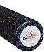 USA Foam Roller, Extra Firm!! High Density Foam Rollers for Exercise - 36 inch Black & Blue (2.8lbs/ft³ Density) with 3 Year Warranty