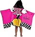 Disney Minnie Mouse Kids Bath/Pool/Beach Hooded Towel - Super Soft & Absorbent Cotton Towel (Official Disney Product)