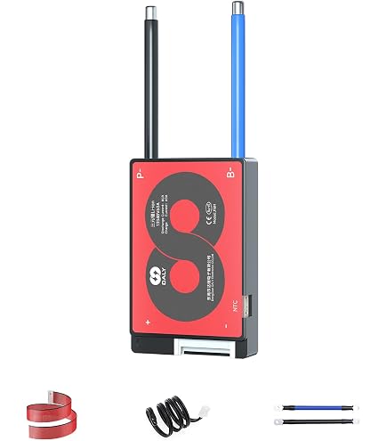 DALY Smart BMS 16S 60 V 30 A avec module parallèle 1 A et fonction de communication Smart CAN Bluetooth BMS pour batterie au lithium 18650 3,7 V