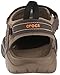 Crocs Swiftwater Leather Fisherman Espresso/Walnut 11 M