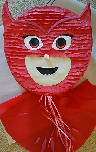 Owlette Face Pinata inspired by Pj Masks