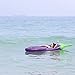 LetsFunny Eggplant Pool Float Inflatable Giant Floats with Rapid Valves Pool Party Beach Swimming Raft Floaty Lounger Decorations Toys Games for Adult and Kids (M)