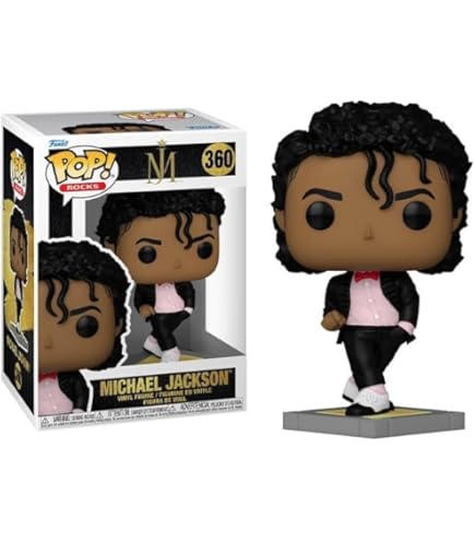 Amazon.com: Funko Pop Michael Jackson + Protector: Pop! Rocks