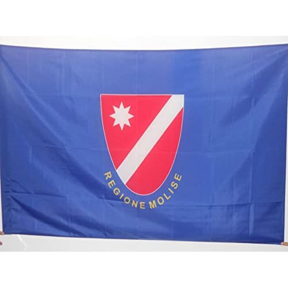 AZ FLAG - Molise Flag - 2x3 Ft - Italian Region Banner with Sleeve - 100% Polyester - Fade Resistant - Vivid Colors - 2' x 3' Feet - 90x60 Cm