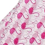 WRAPAHOLIC Gift Wrappping Tissue Paper - 24 Sheets Fuschia Flamingo Tissue Gift Wrap Paper Bulk for Packing, DIY Crafts - 19.7x27.5 inch