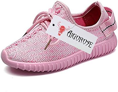 2017 New Girl Boy's Casual Fashion Sneakers Breathable Athletic Running Sports Shoes (Toddler/Little Kid/Big Kid) (26/9 M US Little Kid, Pink)