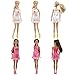 E-TING 6 Set Fashion Sexy Pajamas Underwear Lingerie Bra Lace Dress Clothes For Barbie Dolls Gift