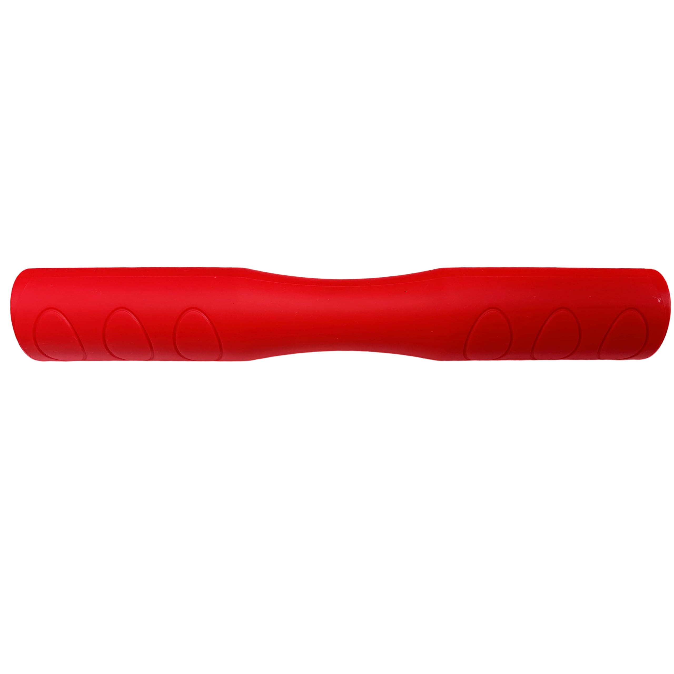 qibylift Silicone Barbell Squat Pad for Lunges and Squats, Barbell Bar Shoulder Squat Pad, Hip Thrust Pad for Standard Olympic Bars, Neck Protective Pad Great for Weightlifting Sponge Supports (Red)