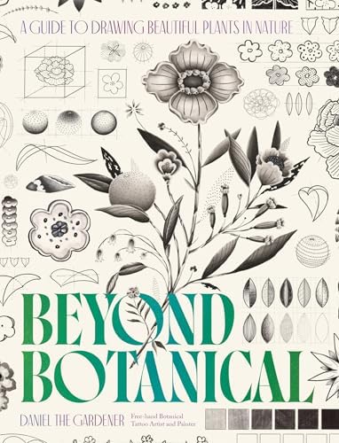 Botanical Drawing Book: Vintage Garden Plants Cover Sketchbook