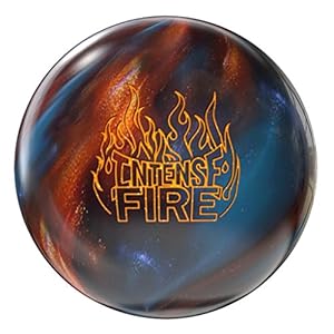 Storm Bowling Intense Fire Ball, Ultramarine/Persimmon/Black, Size 15.0