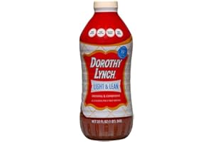 Dorothy Lynch Salad Dressing | Sweet & Spicy | Thick & Creamy | Salads, Dips, Sauces, & Marinades | French Style Condiment | Tangy | Gluten Free | No Trans Fat | USA Made (Light & Lean, 32 oz (1 Pack))