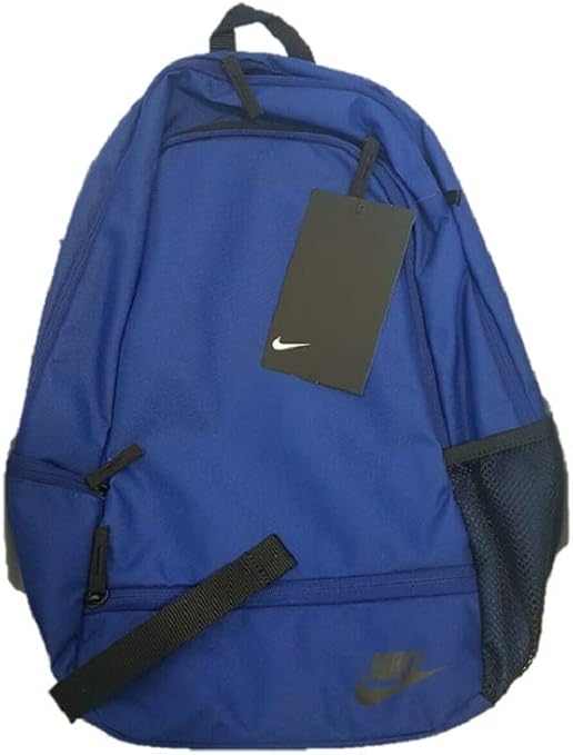 New NIKE Blue Backpack School Bag Hiking Travel Work Gym BZ9805 22