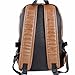 ZEBELLA Vintage PU Leather Laptop Backpack School Book Bag College Daypack
