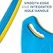 Swimming Kickboard for Adults and Kids, Lightweight EVA Swim Board with Anti-Slip Smooth Edge and Integrated Hole Handle for Swim Lessons Swimming Training Aid, Blue