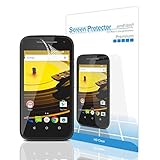 Moto E 2015 2nd Gen Screen Protector, amFilm® Premium HD Clear (Invisible) Screen Protector for Motorola Moto E 2nd Generation 2015 (3-Pack) [Lifetime Warranty]