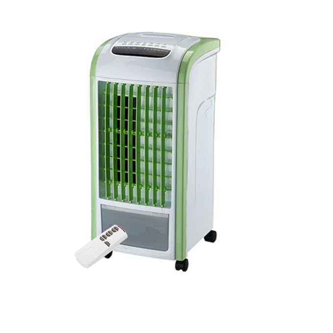Jaminy 4 in 1 Klimaanlage Grün Mit Fernbedienung Fan Luftbefeuchter und Lufterfrischer