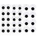 Sunmns Giant Wiggle Eyes with Self Adhesive, 40mm, 50mm and 60mm, 28 Pieces