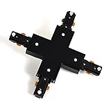 VANoopee H Track X Connector Black, H Type Track
