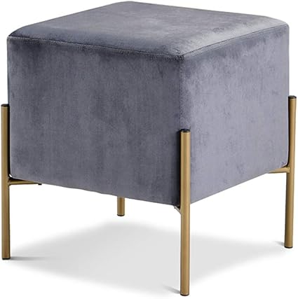 Amazon.de: LIXIONG-Fußhocker Haushalt Europäischer Stil Birkenrahmen